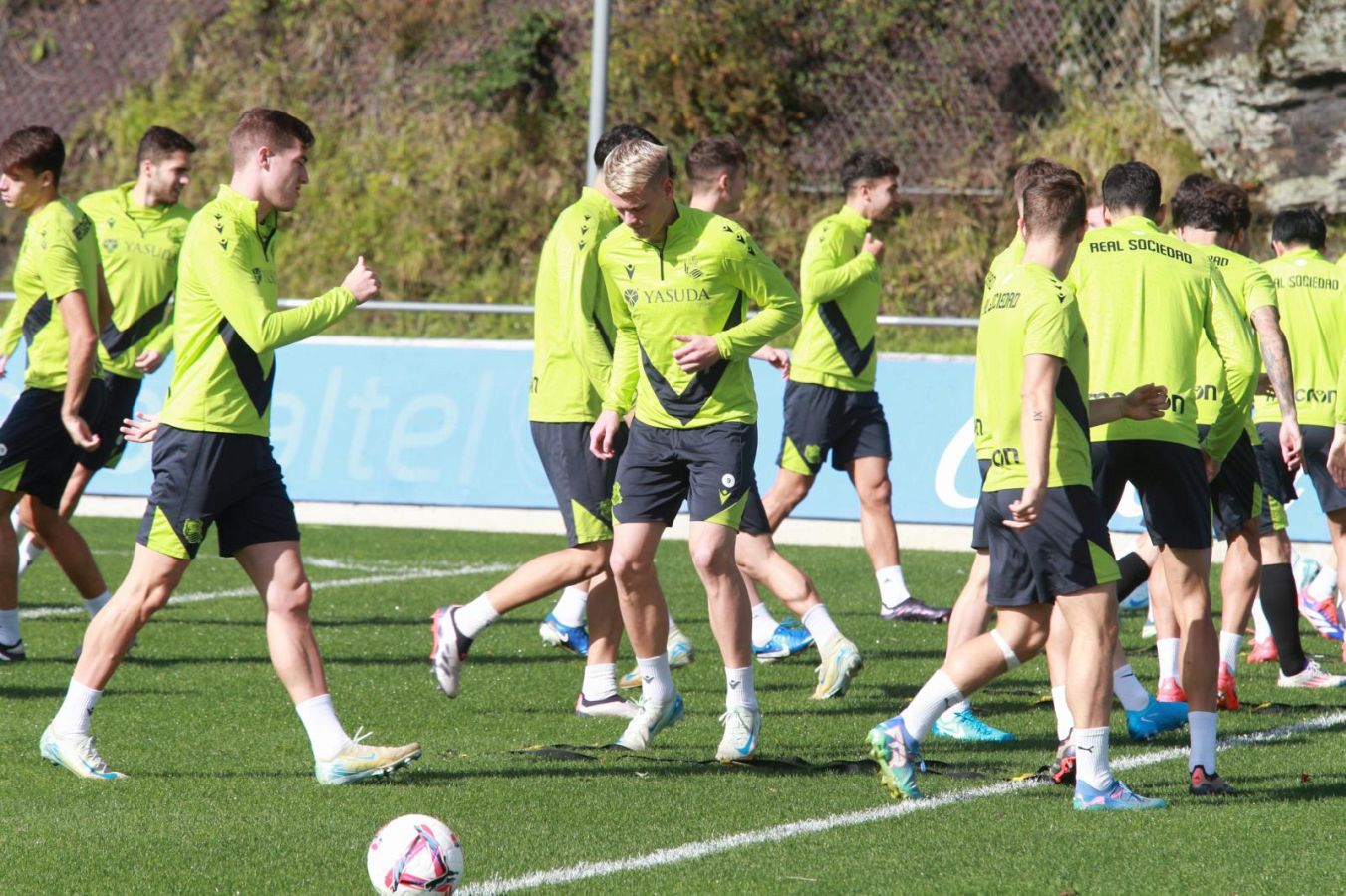 La Real recupera a sus internacionales