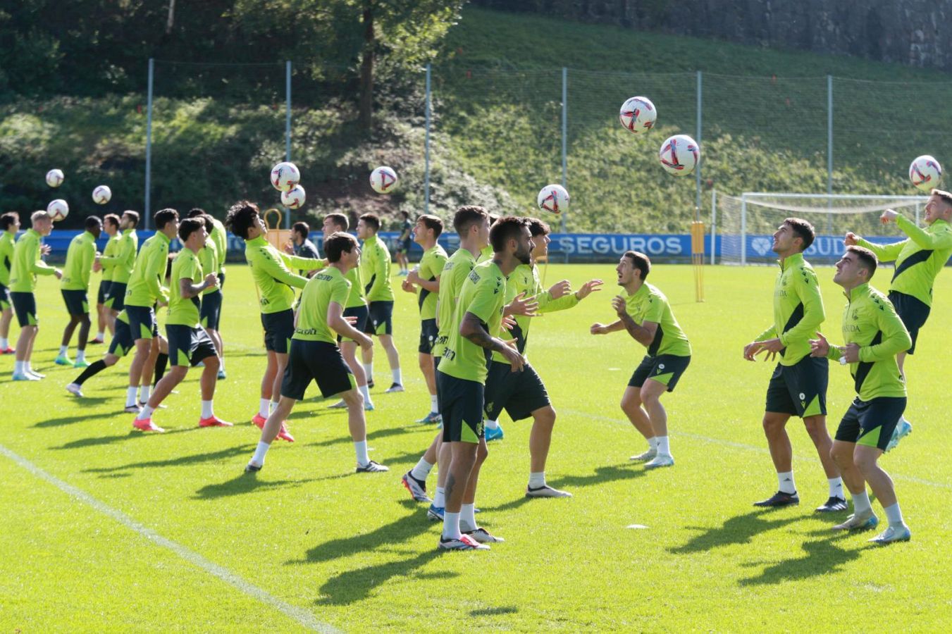 La Real recupera a sus internacionales