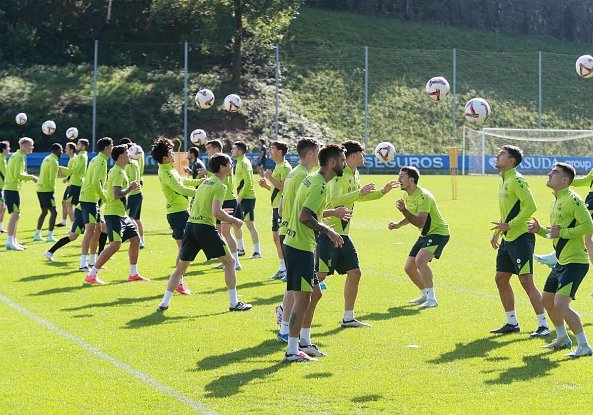 La Real recupera a sus internacionales