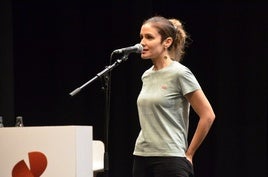 Alaia Martin, Eibarko saioan.