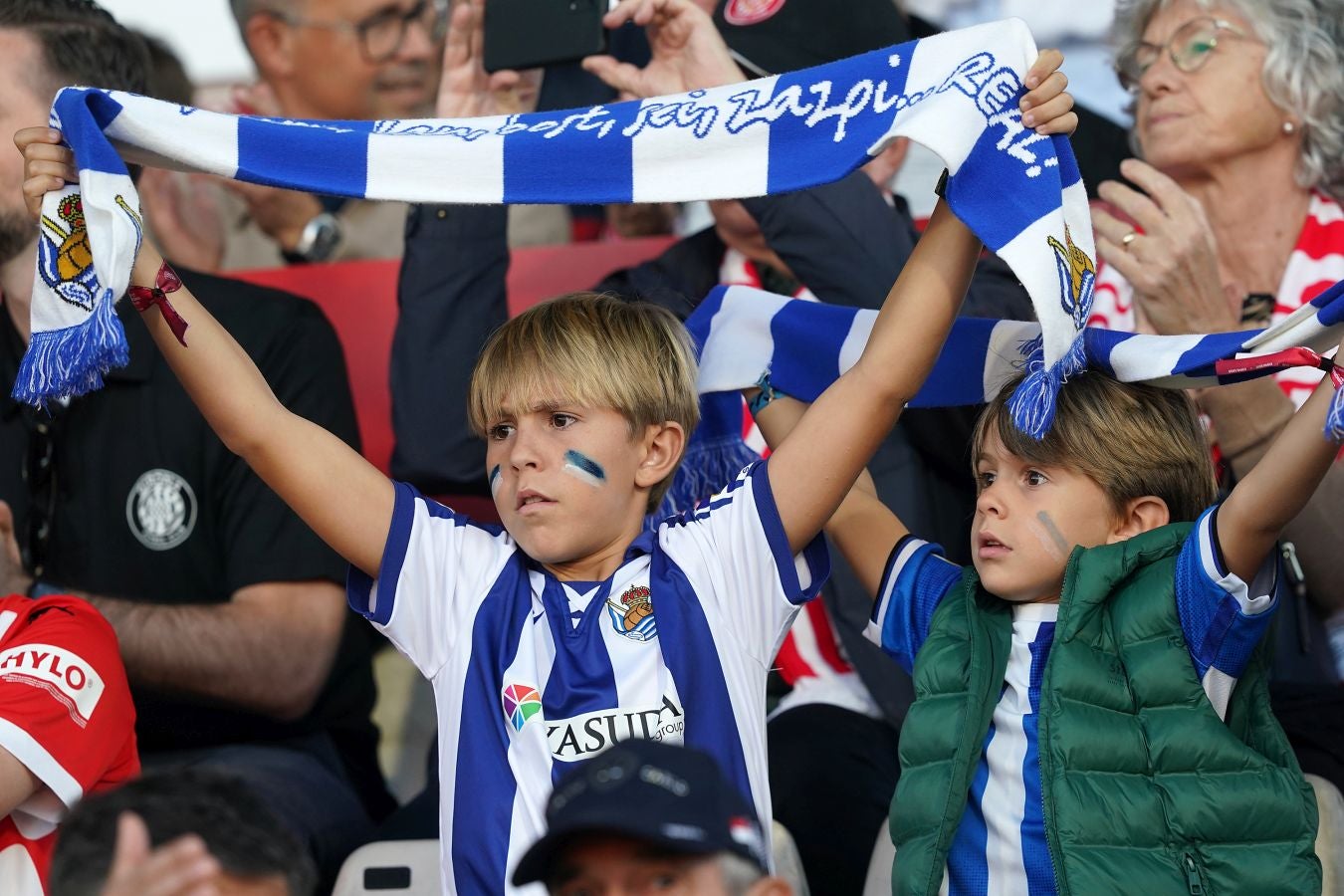 El Girona - Real Sociedad, en imágenes