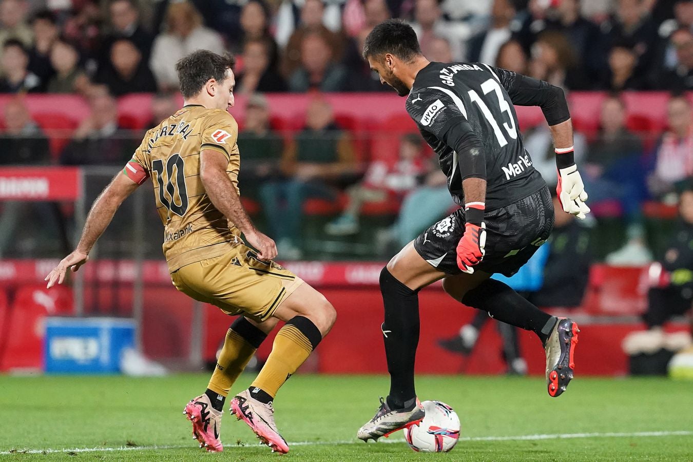 El Girona - Real Sociedad, en imágenes