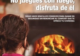 Campaña para el buen uso de los fuegos bajos y chimeneas.