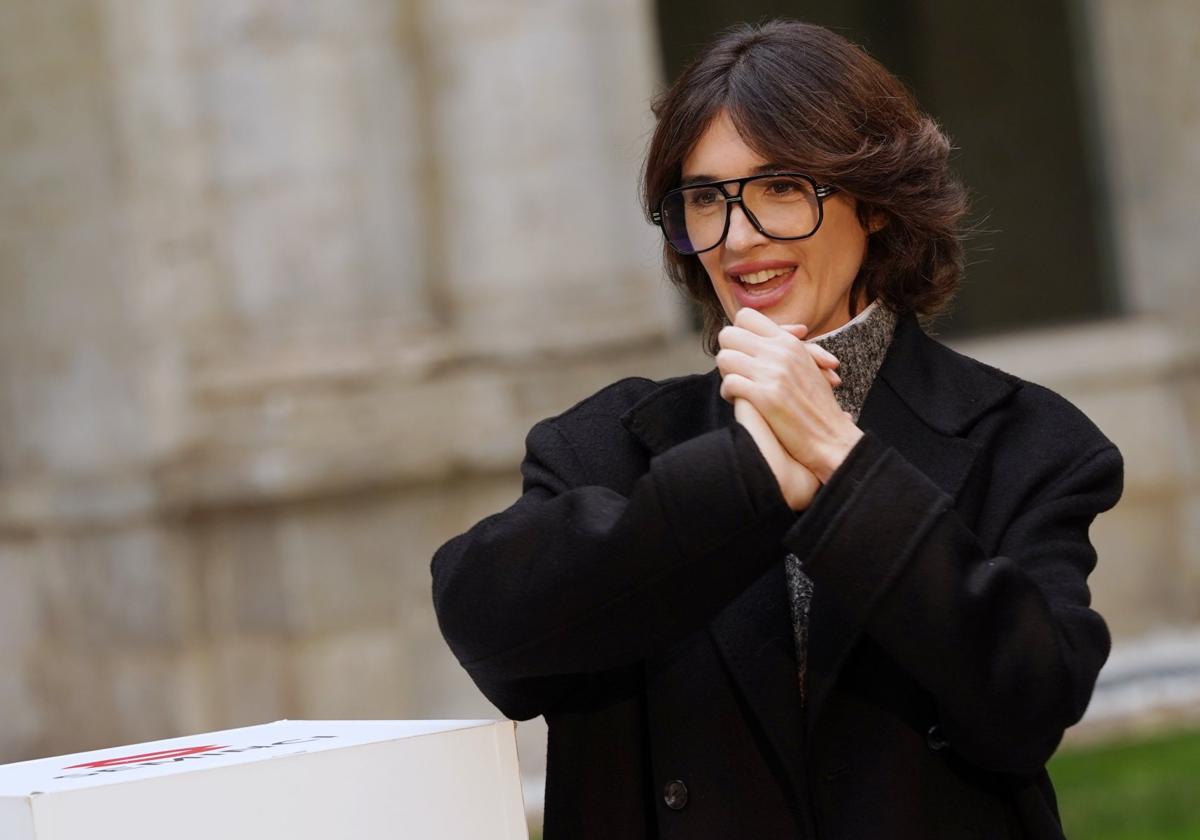 Paz Vega, en Valladolid.