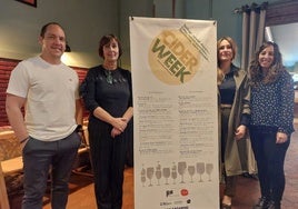 La presentación de la Cider Week ha tenido lugar en Taupada Taberna de Donostia.