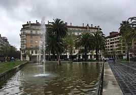 Donostiako Jose María Sert plazaren inguruan garatu zen 2023an hautatutako proiektuetako bat.