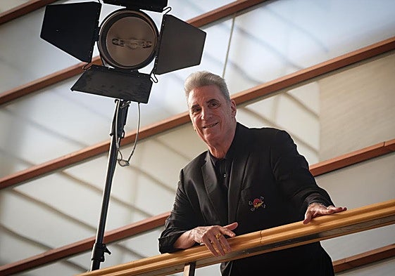 Loquillo, este miércoles en el Kursaal, donde ofrecerá un concierto el próximo día 2 de noviembre.