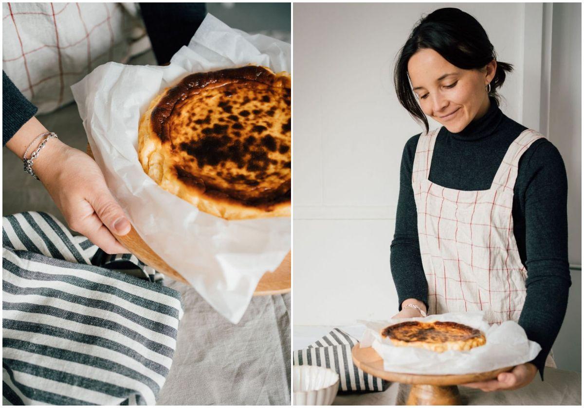 Lucía Larragoiti, fundadora de La Maritxu, que triunfa en Londres con sus tartas de queso