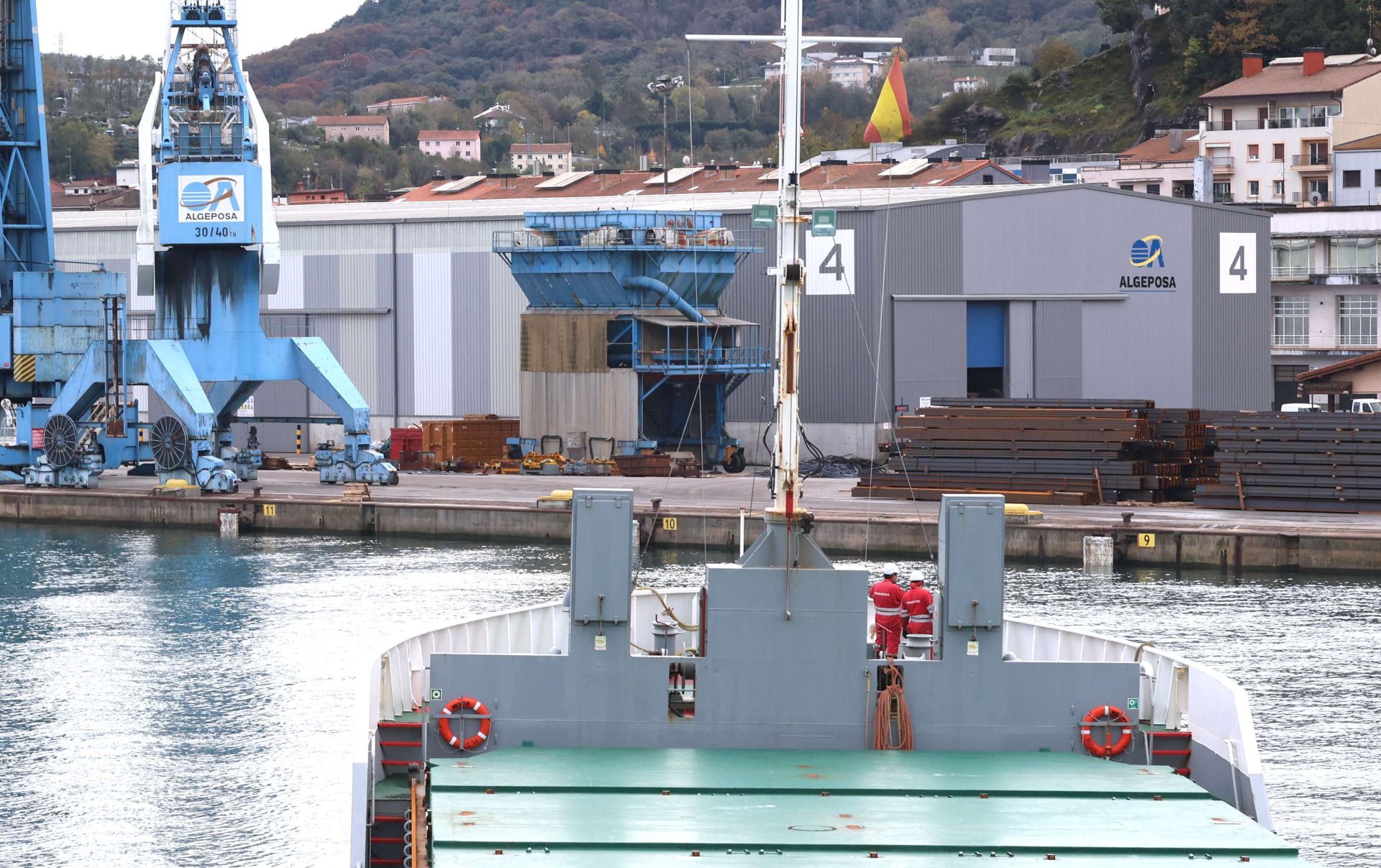 Entrada al puerto de Pasaia.