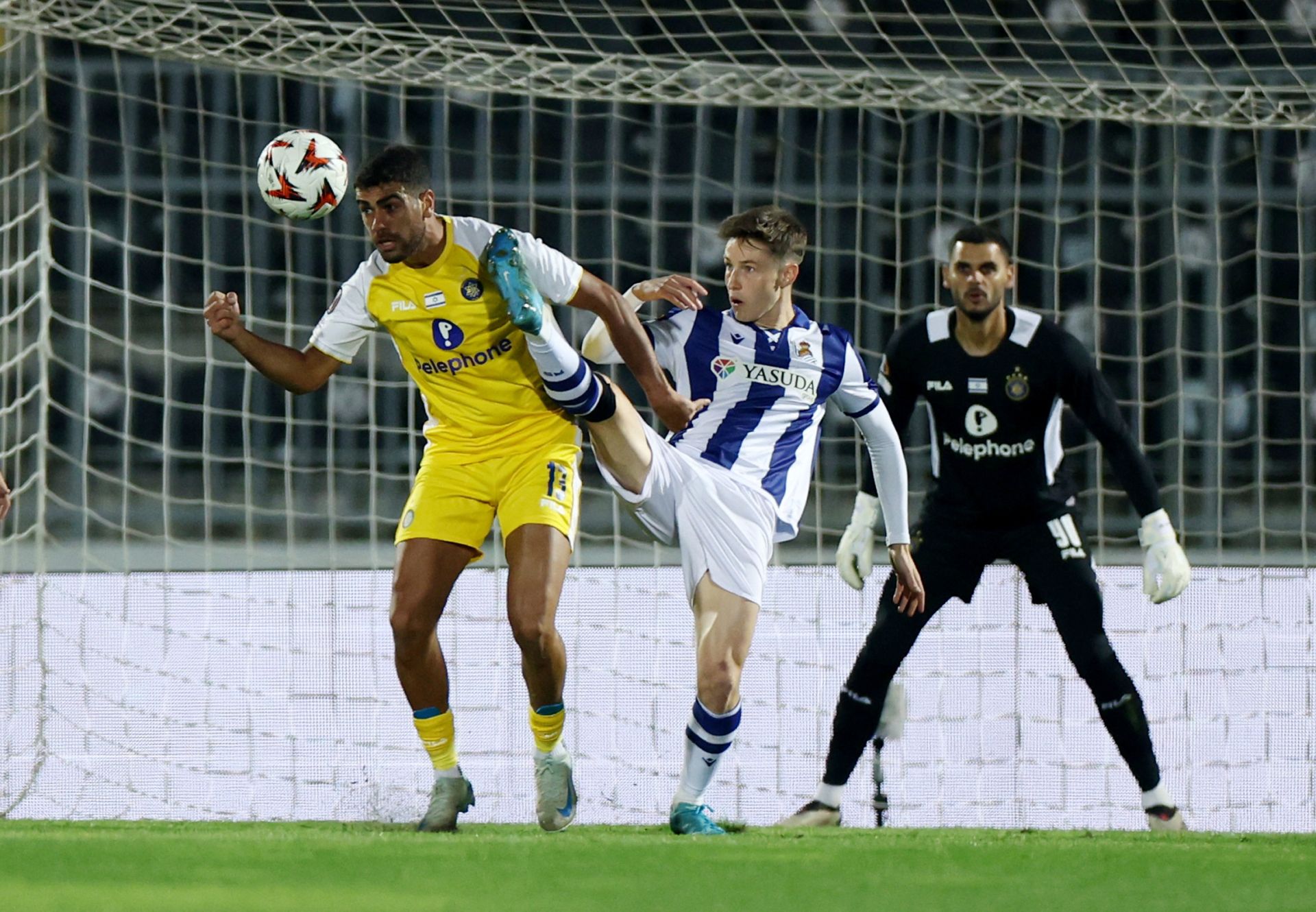 Las mejores imágenes del Maccabi Tel Aviv - Real Sociedad