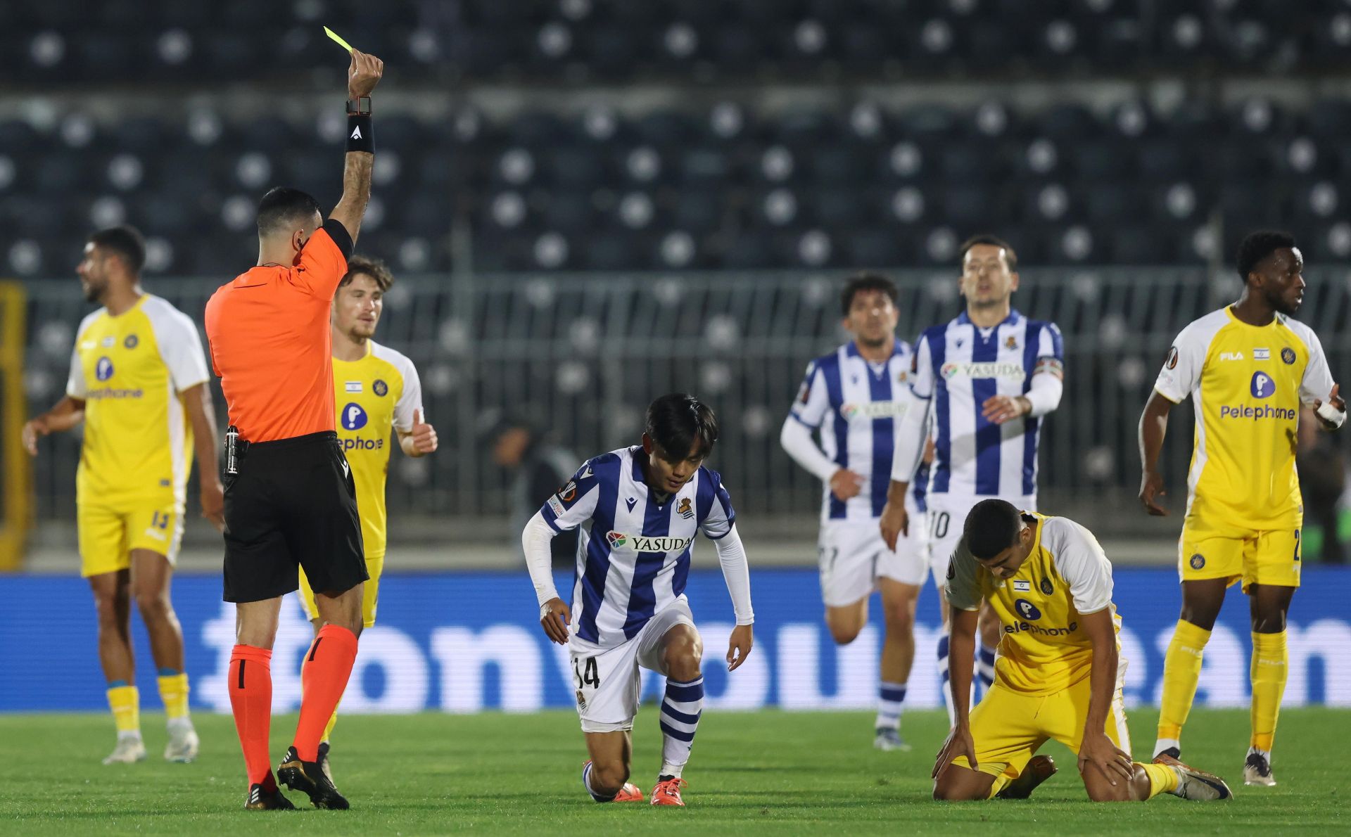Las mejores imágenes del Maccabi Tel Aviv - Real Sociedad