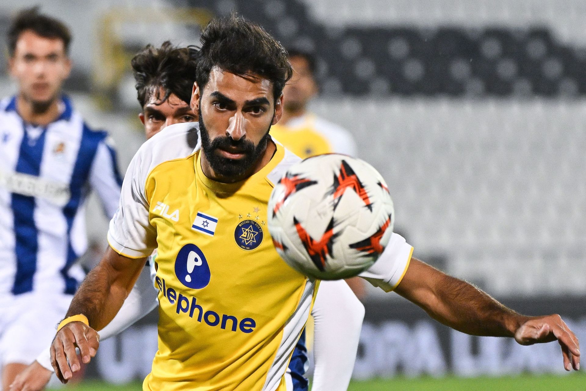 Las mejores imágenes del Maccabi Tel Aviv - Real Sociedad