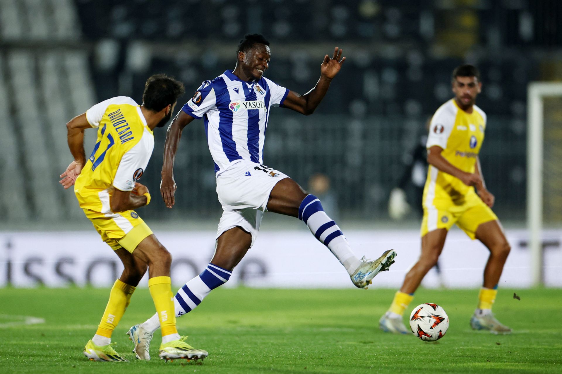 Las mejores imágenes del Maccabi Tel Aviv - Real Sociedad