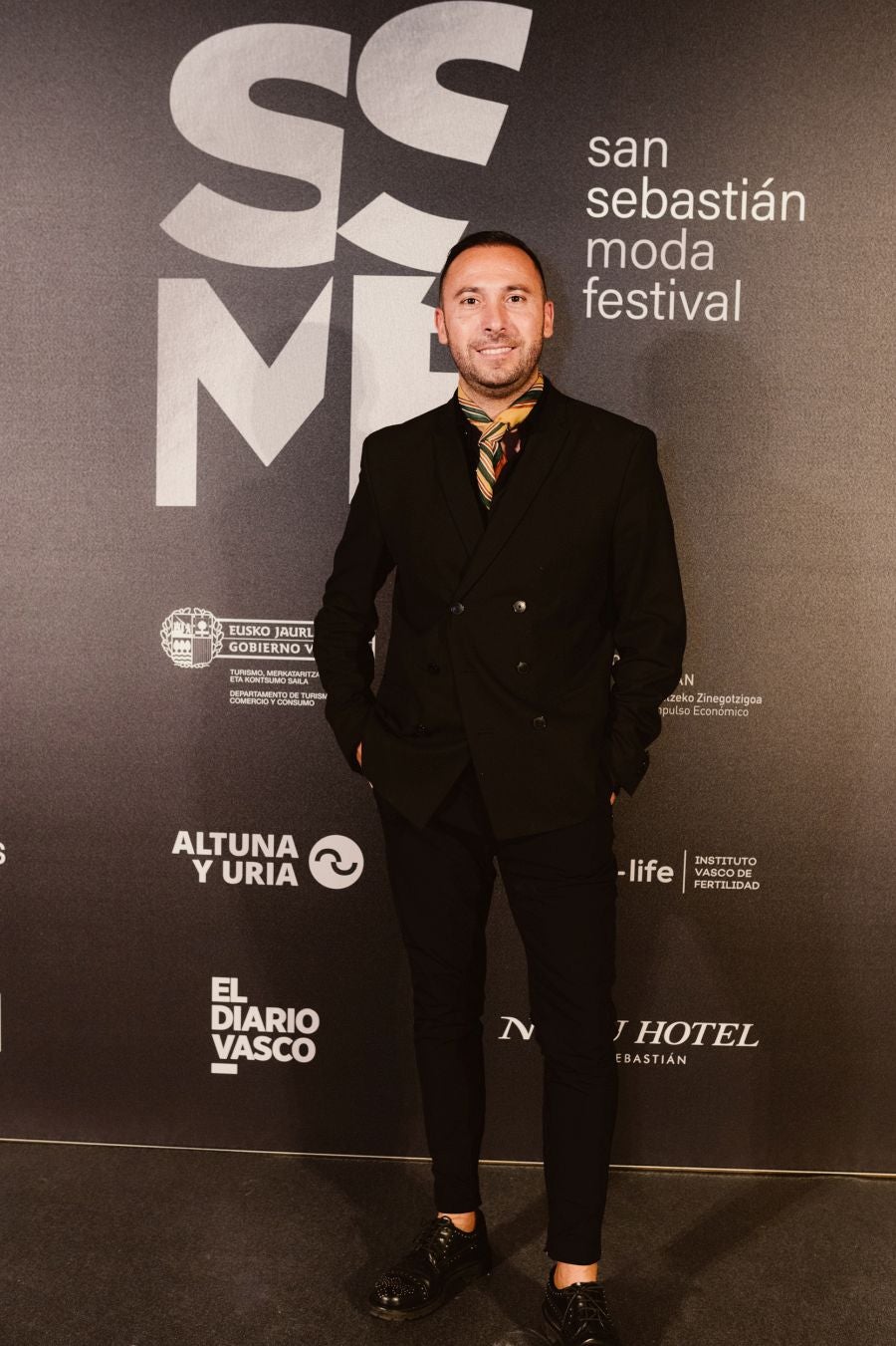 Photocall del desfile de Kutxa Fundazioa