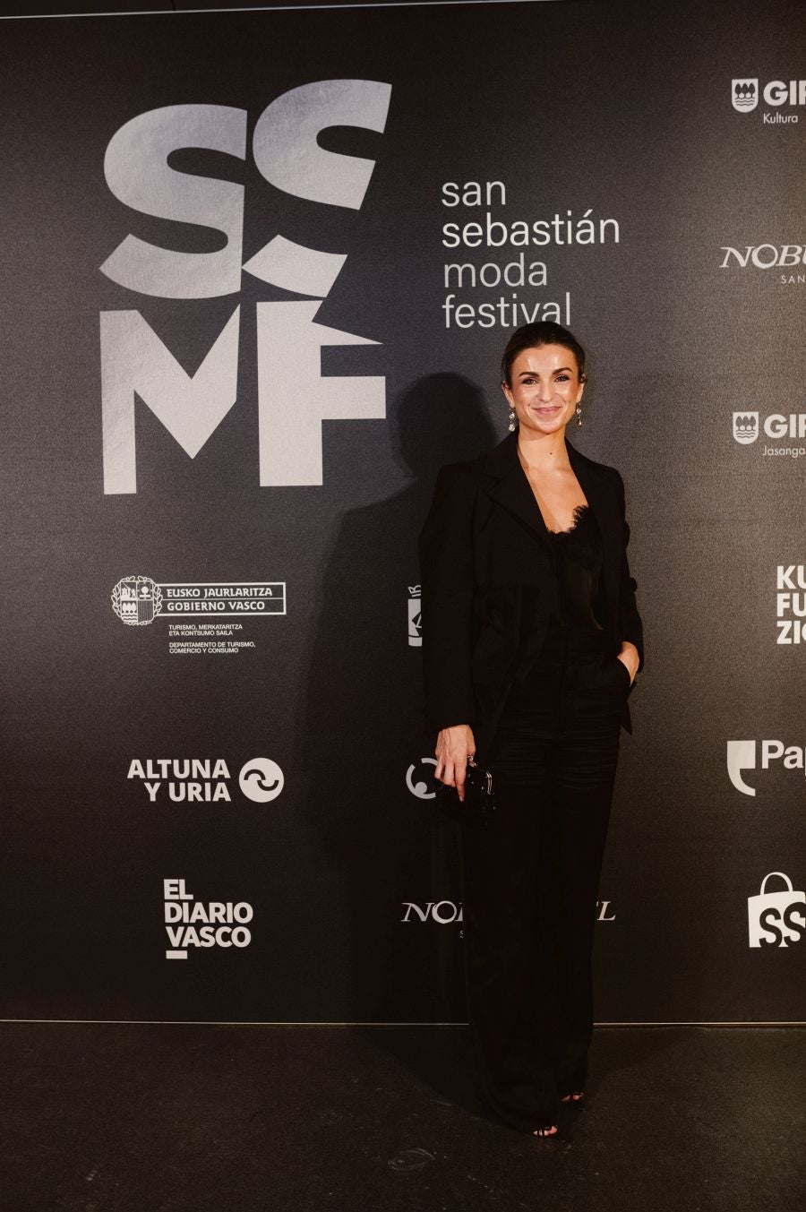 Photocall del desfile de Kutxa Fundazioa