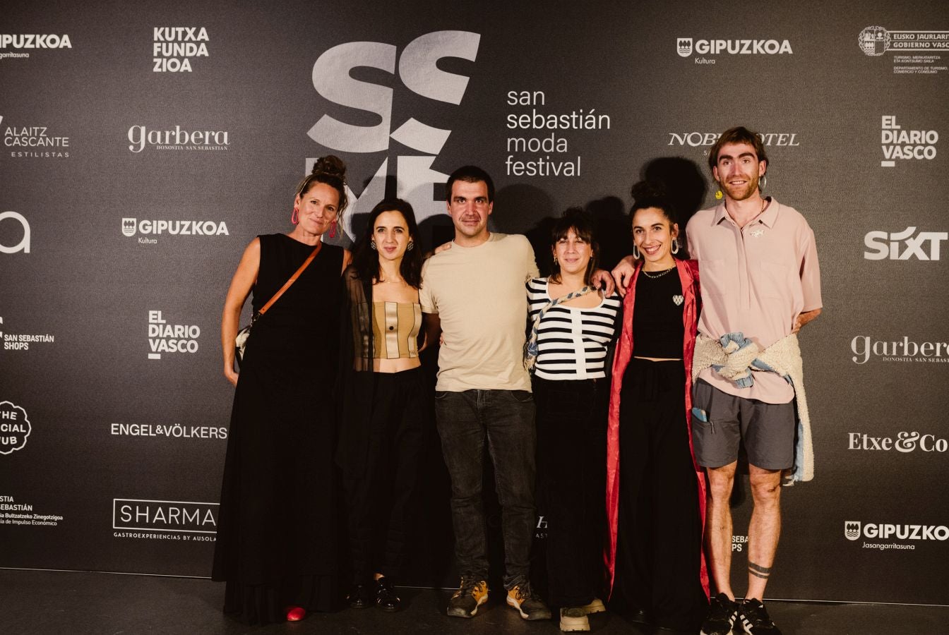 Photocall del desfile de Kutxa Fundazioa