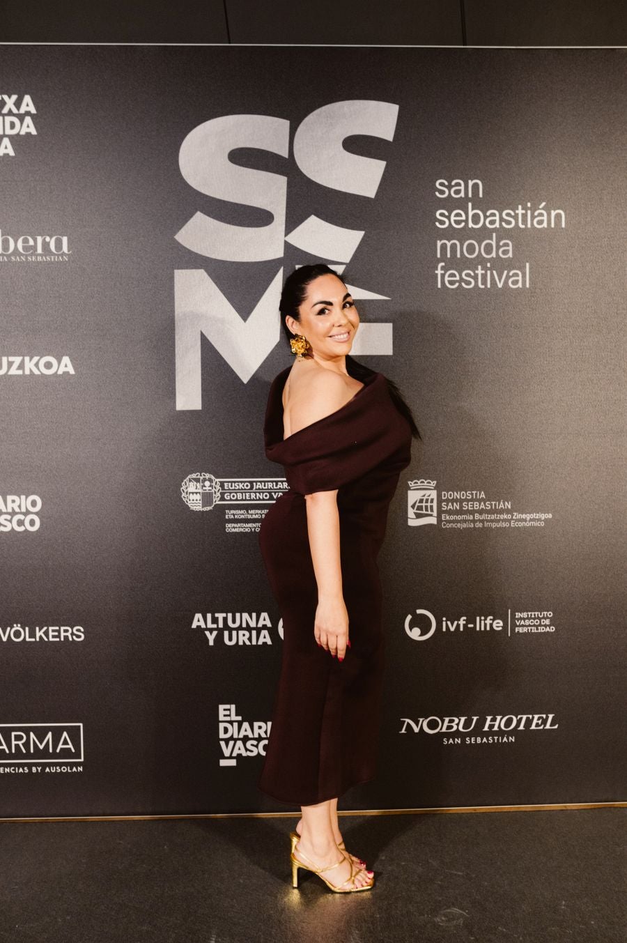 Photocall del desfile de Kutxa Fundazioa