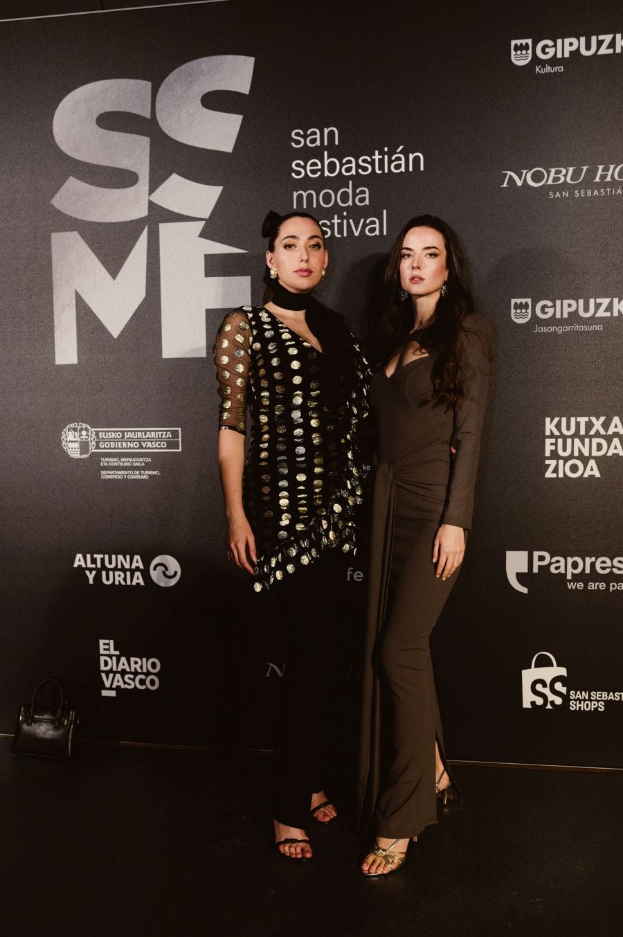 Photocall del desfile de Kutxa Fundazioa