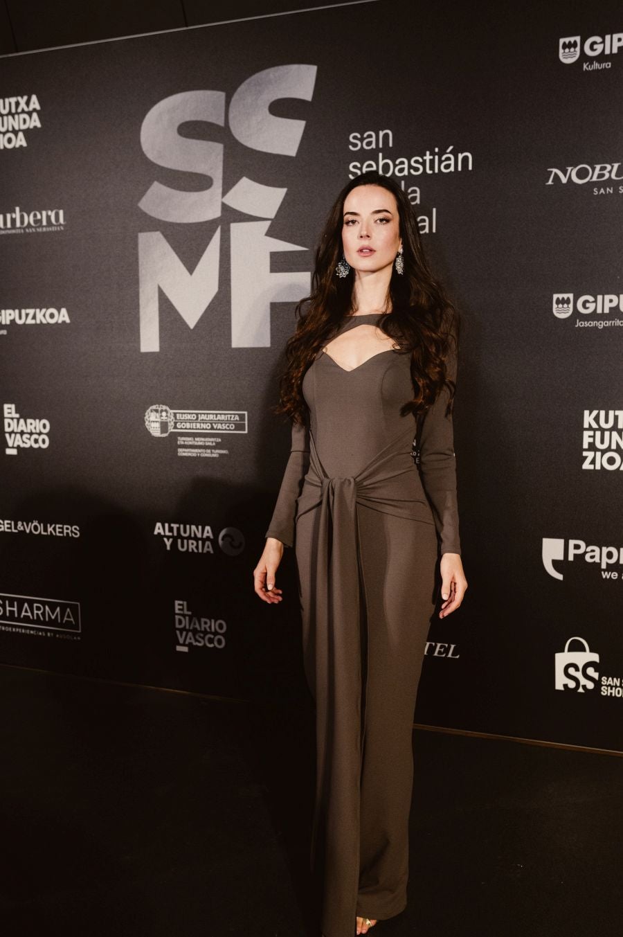 Photocall del desfile de Kutxa Fundazioa