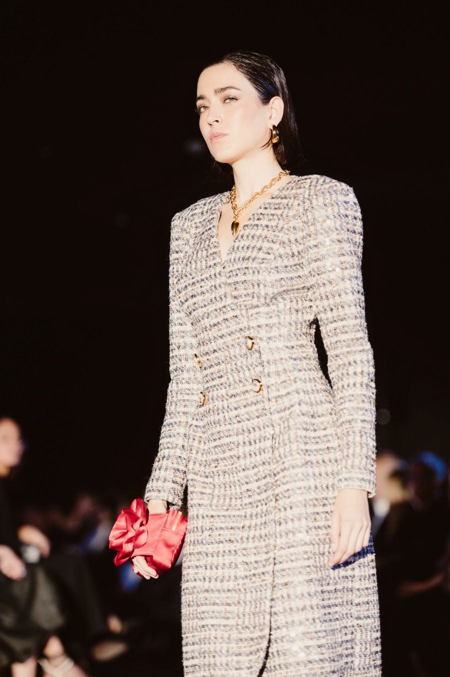 Desfile de Nicolás Montenegro en el Museo Balenciaga