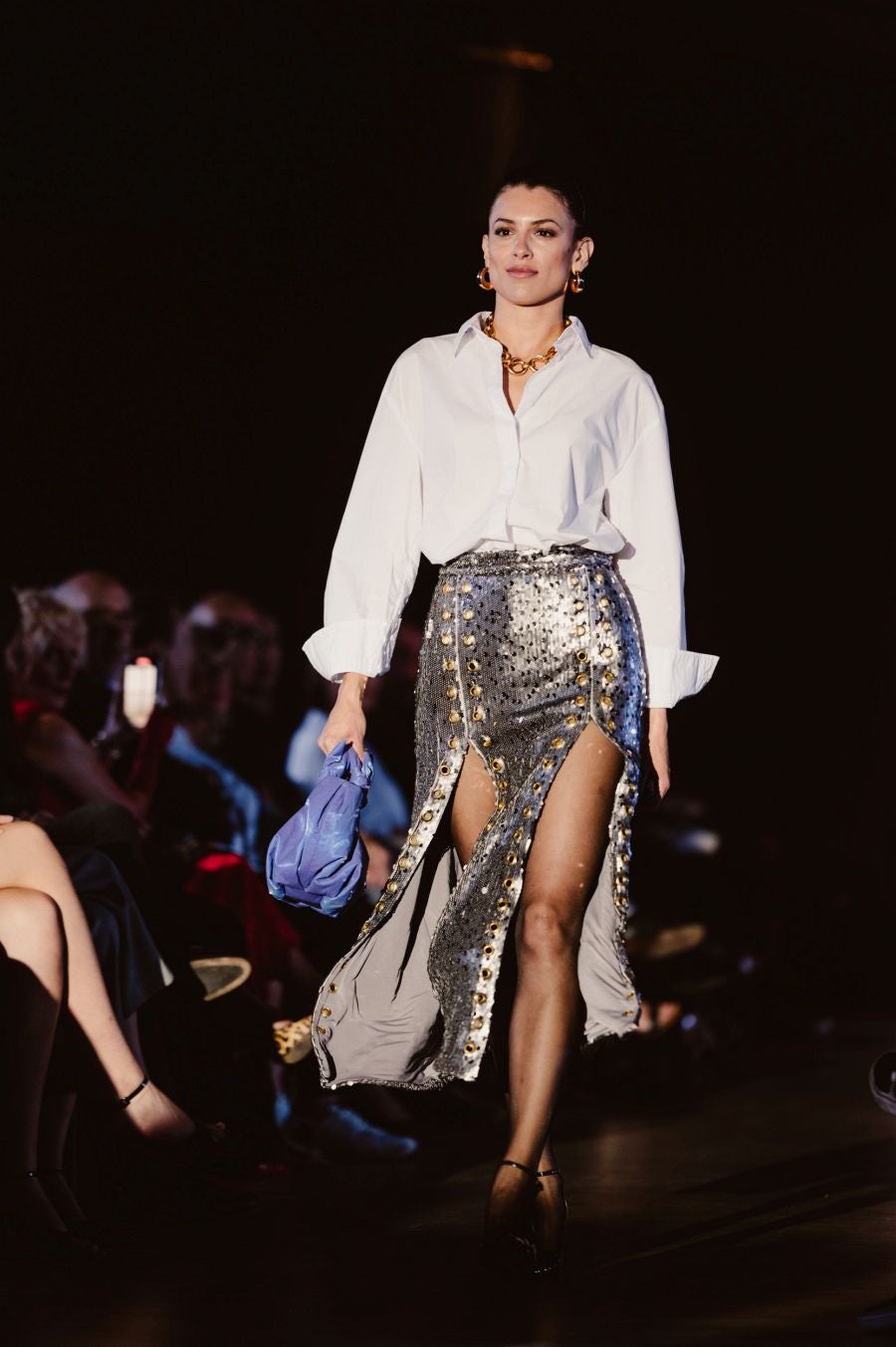 Desfile de Nicolás Montenegro en el Museo Balenciaga