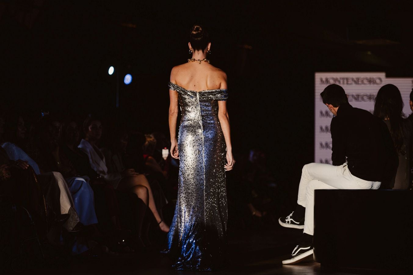 Desfile de Nicolás Montenegro en el Museo Balenciaga