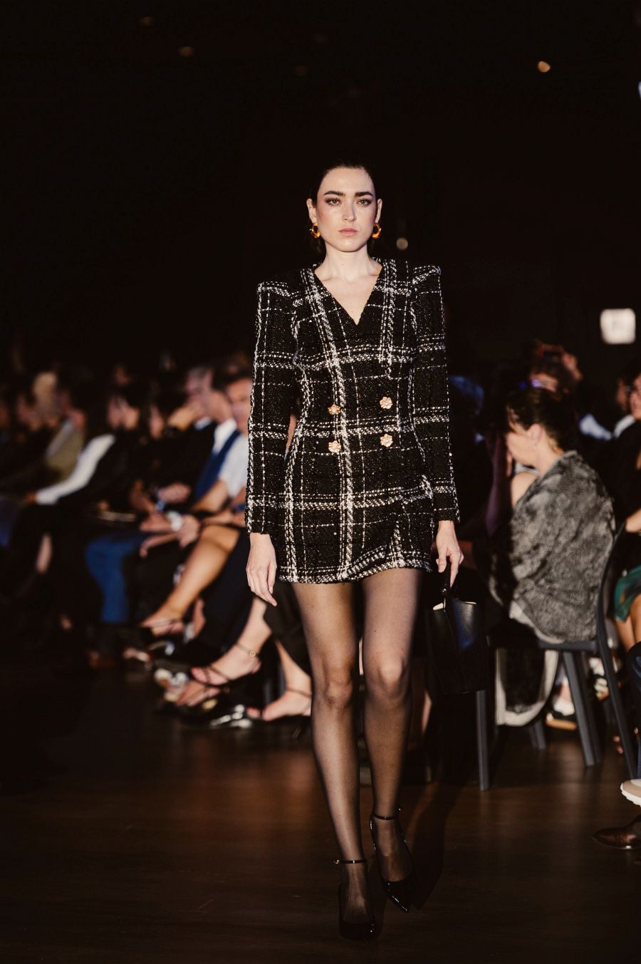 Desfile de Nicolás Montenegro en el Museo Balenciaga