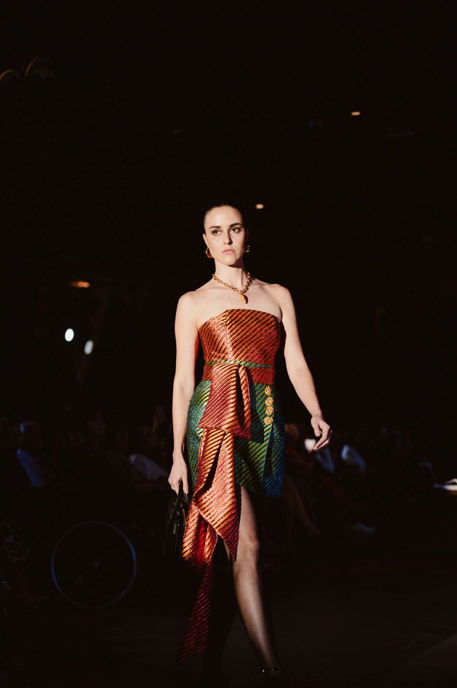 Desfile de Nicolás Montenegro en el Museo Balenciaga