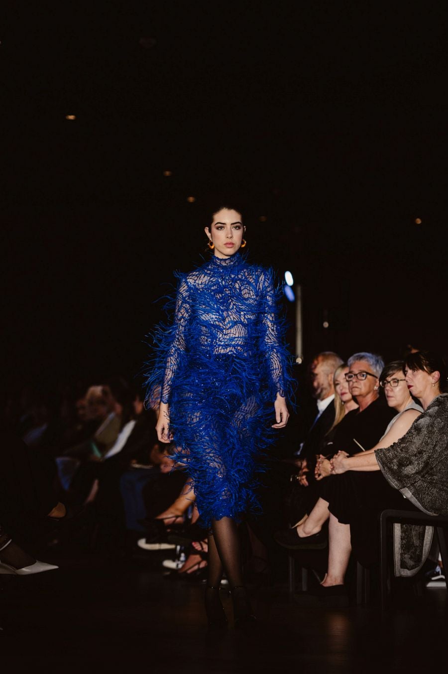 Desfile de Nicolás Montenegro en el Museo Balenciaga