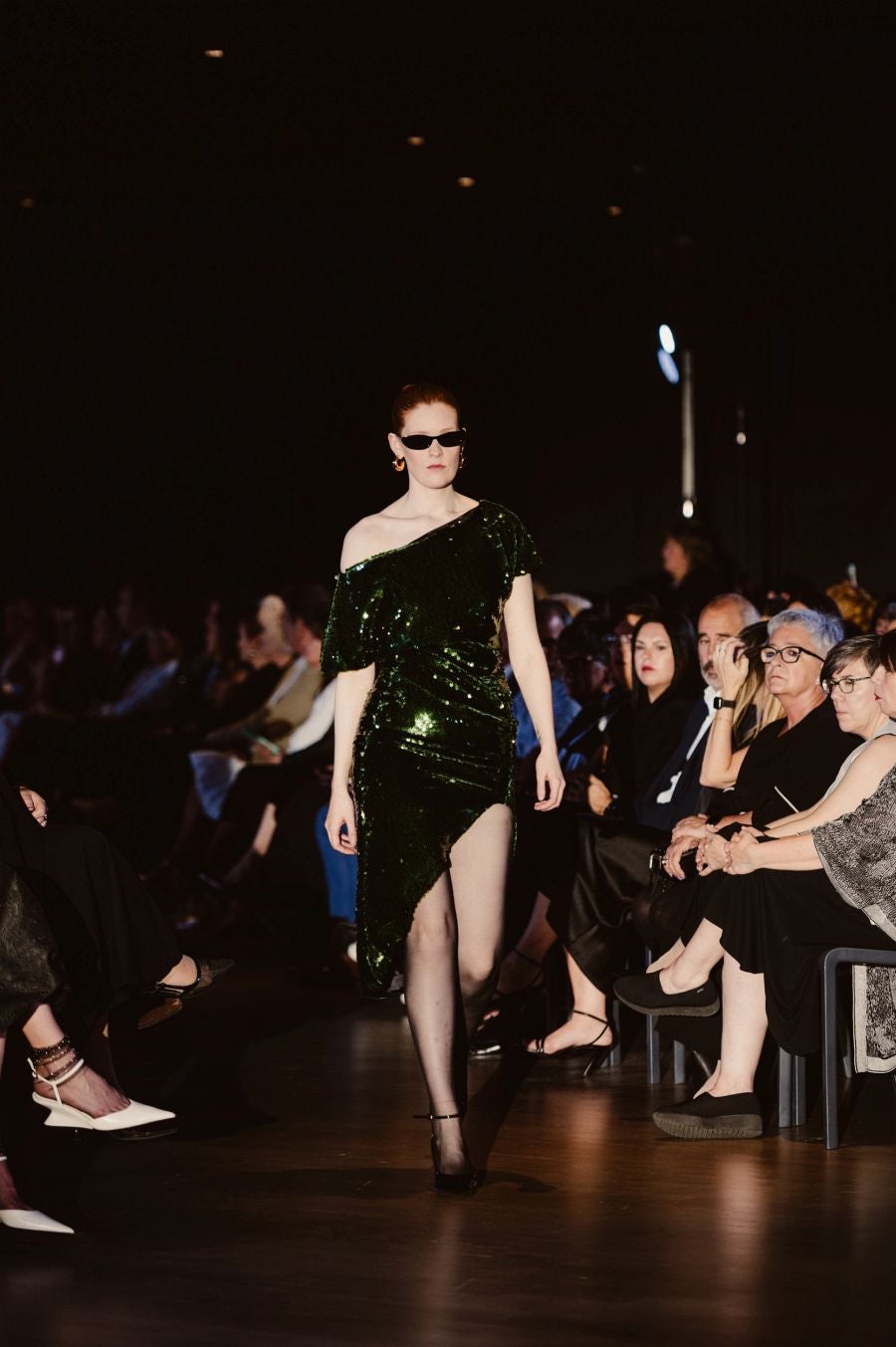 Desfile de Nicolás Montenegro en el Museo Balenciaga