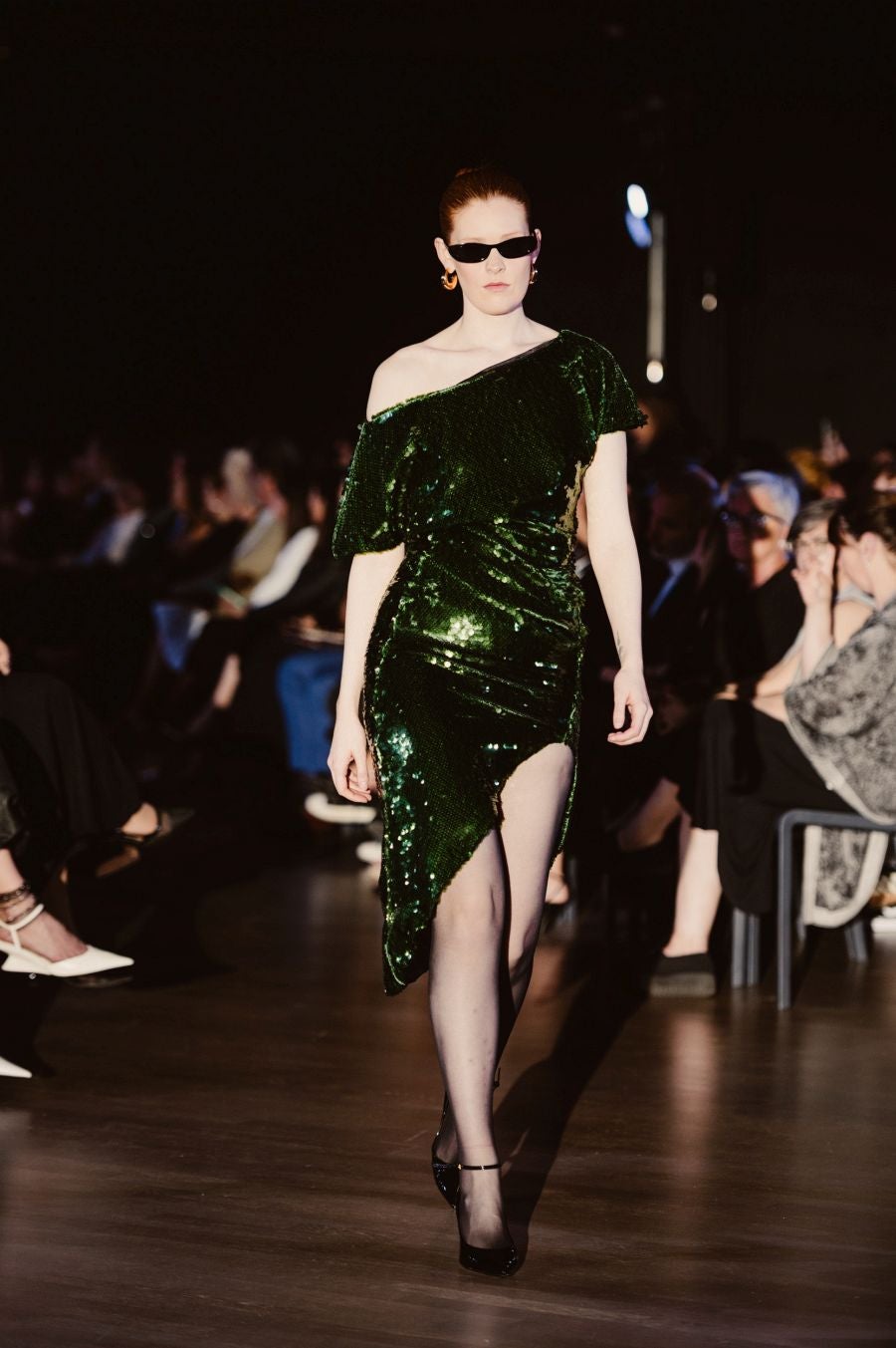 Desfile de Nicolás Montenegro en el Museo Balenciaga