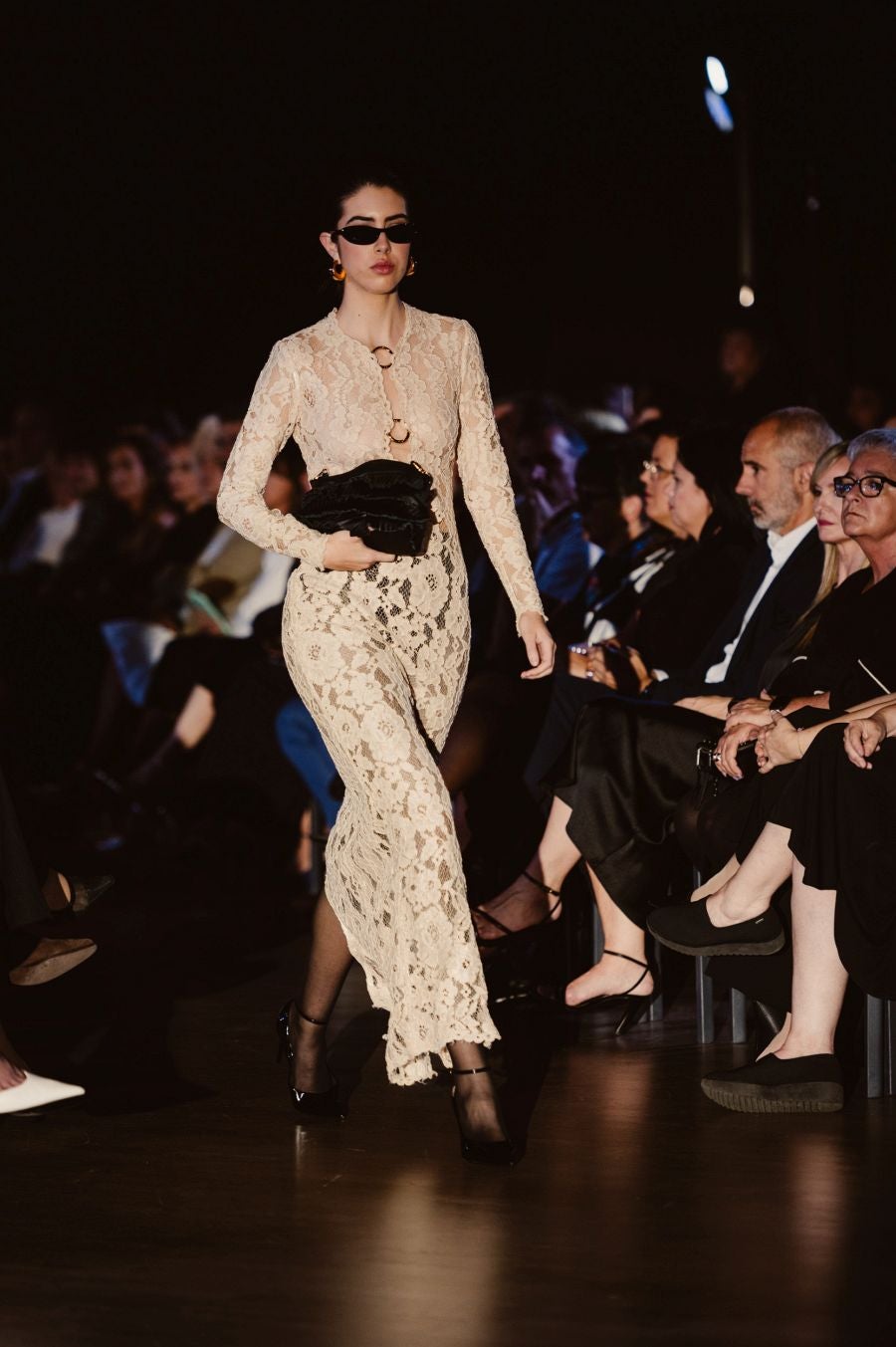 Desfile de Nicolás Montenegro en el Museo Balenciaga