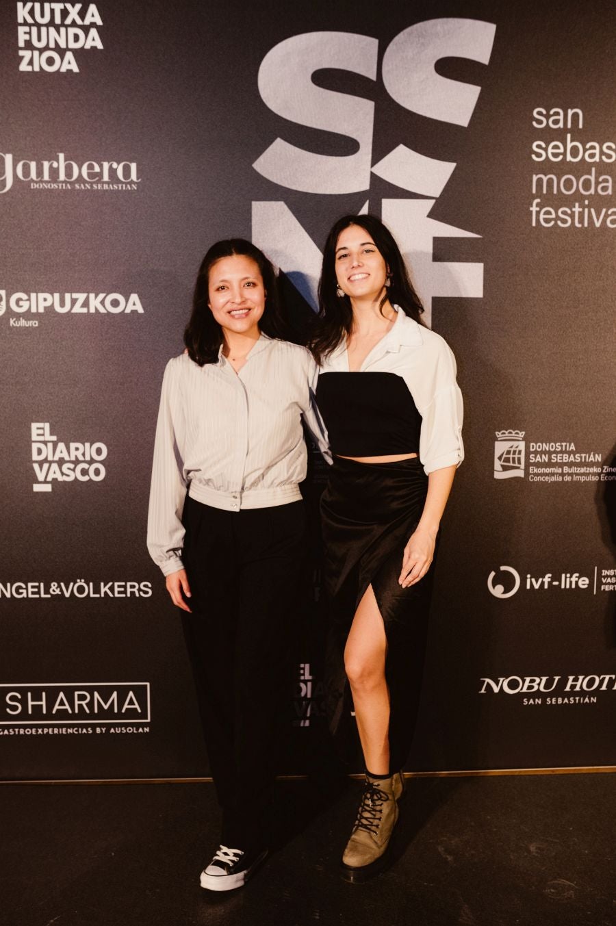 Photocall del desfile de Nicolás Montenegro