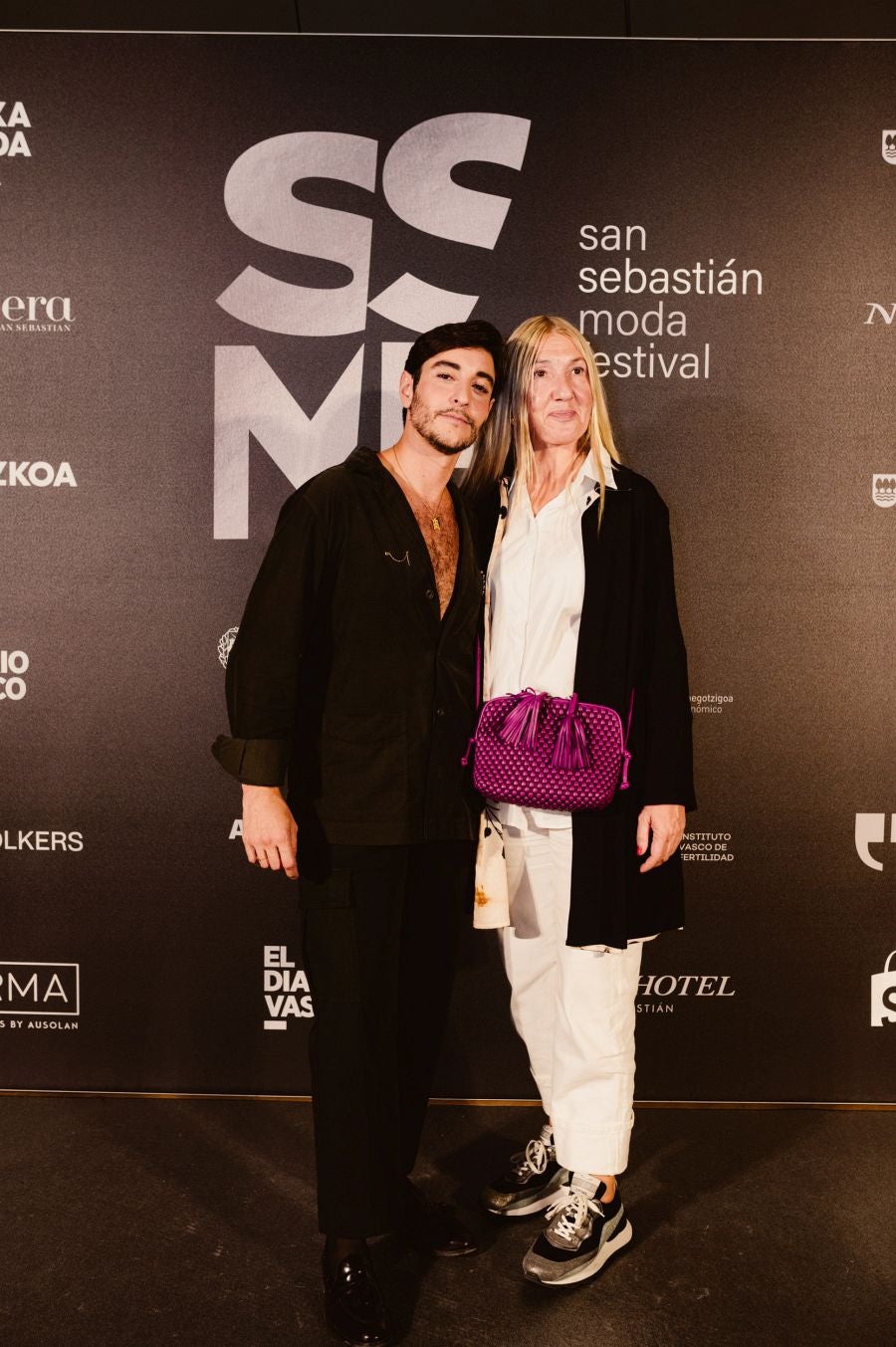 Photocall del desfile de Nicolás Montenegro