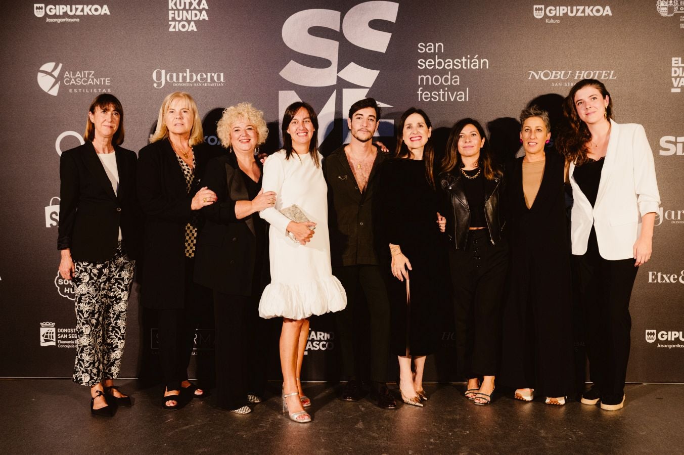 Photocall del desfile de Nicolás Montenegro