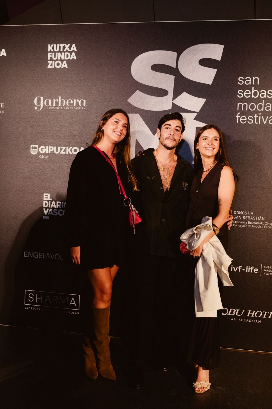 Photocall del desfile de Nicolás Montenegro
