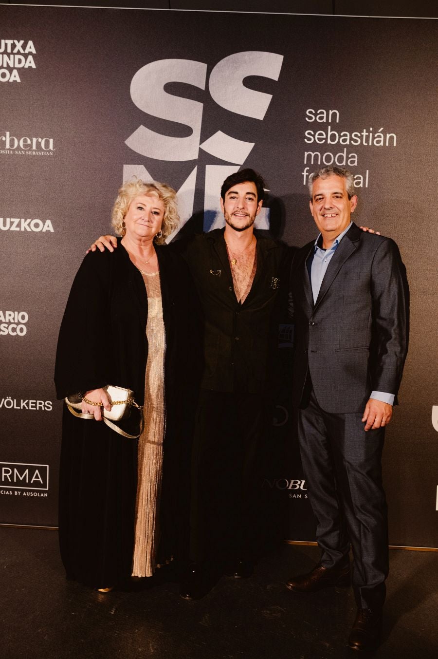 Photocall del desfile de Nicolás Montenegro