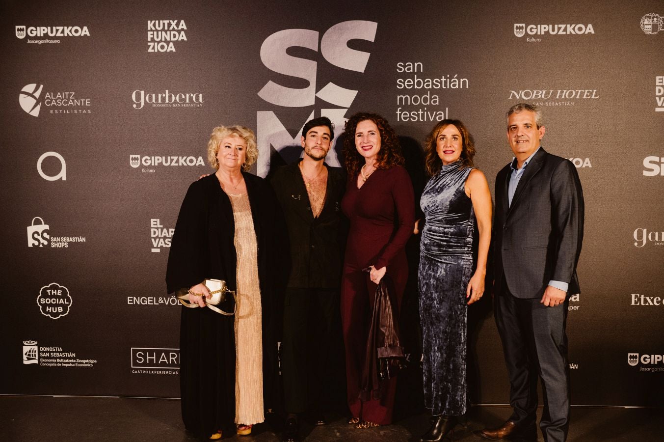 Photocall del desfile de Nicolás Montenegro