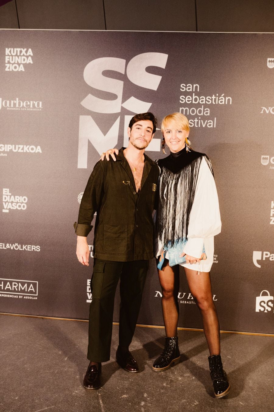 Photocall del desfile de Nicolás Montenegro