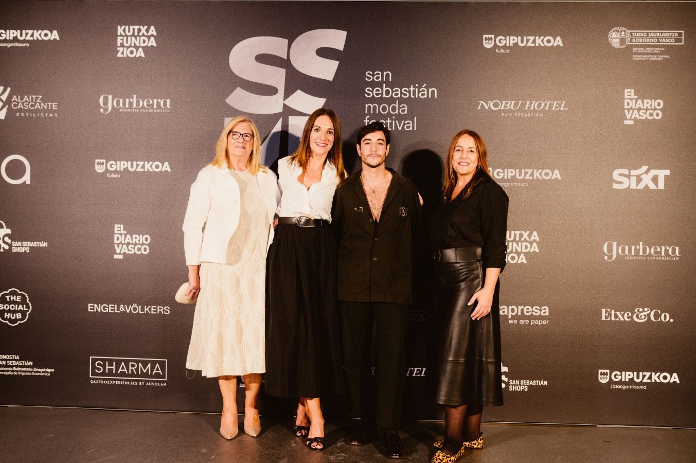 Photocall del desfile de Nicolás Montenegro