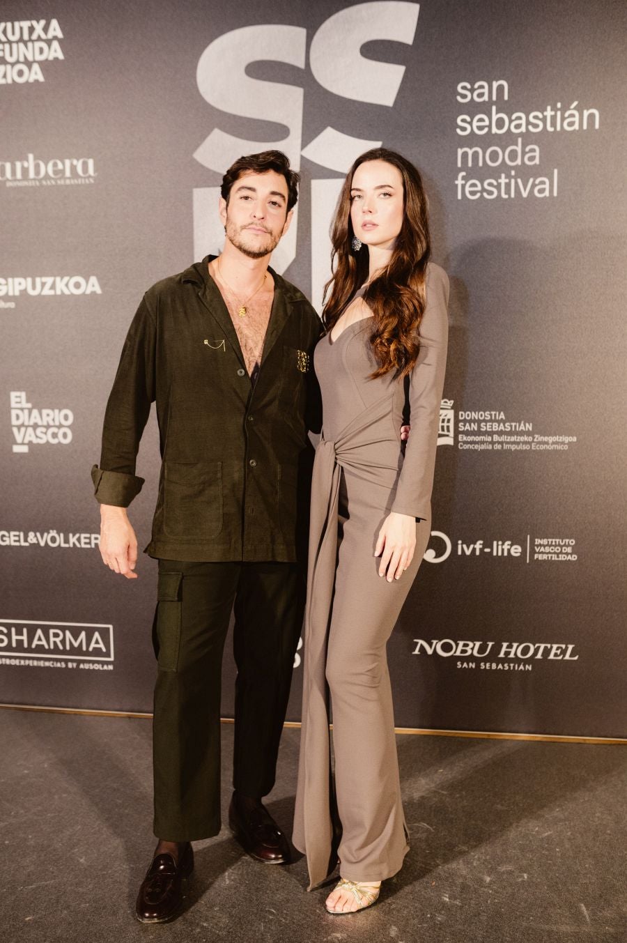 Photocall del desfile de Nicolás Montenegro