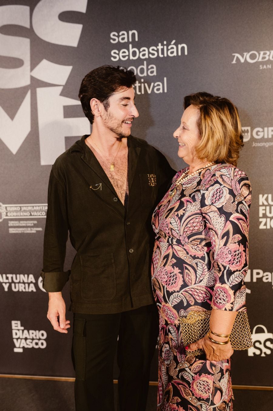 Photocall del desfile de Nicolás Montenegro