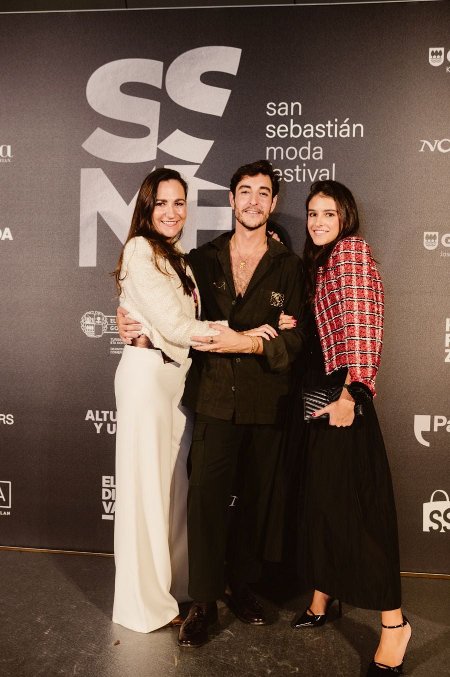 Photocall del desfile de Nicolás Montenegro