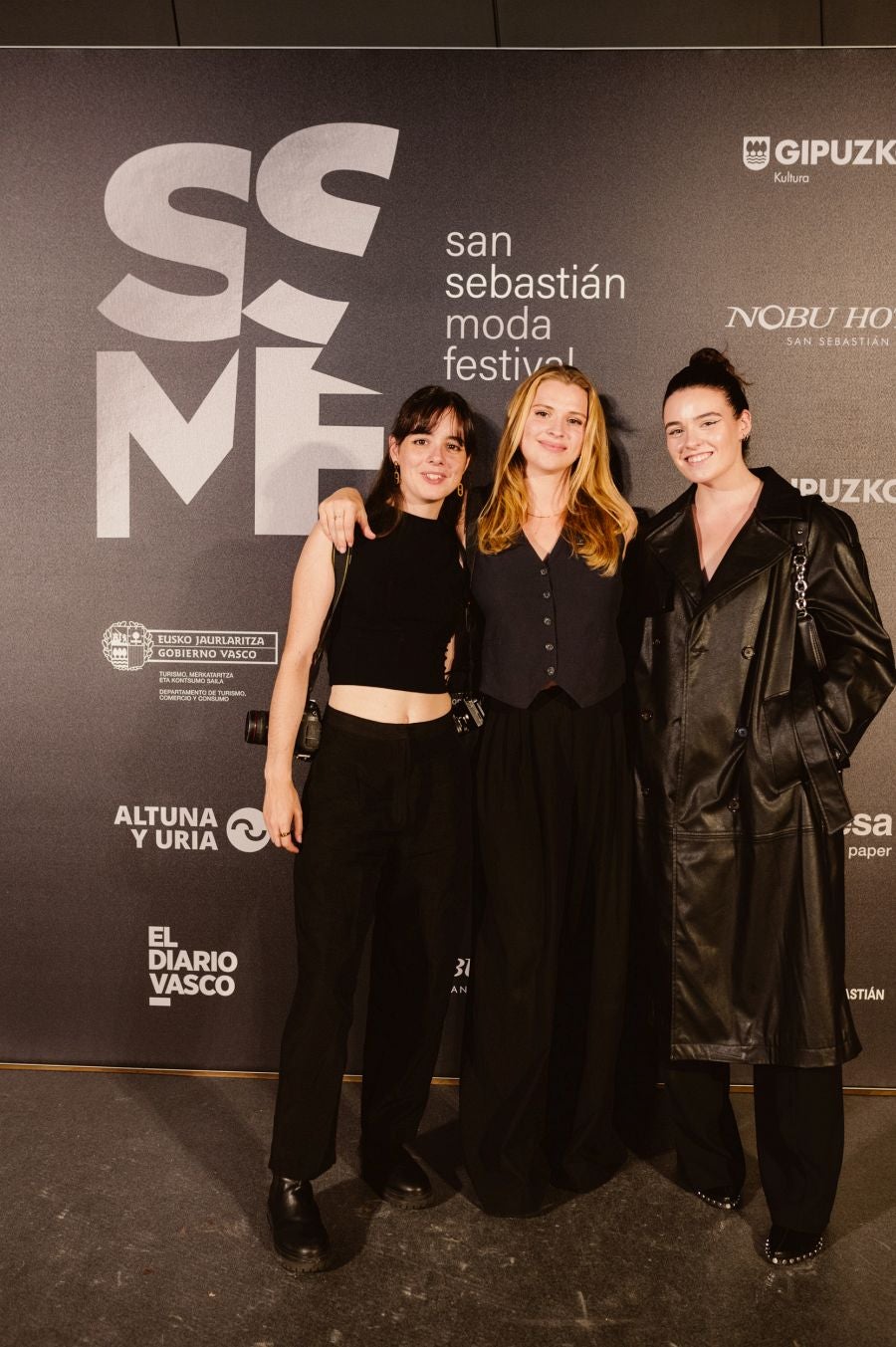 Photocall del desfile de Nicolás Montenegro