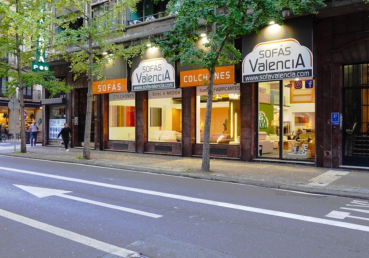 Sofás Valencia desembarca en Donostia