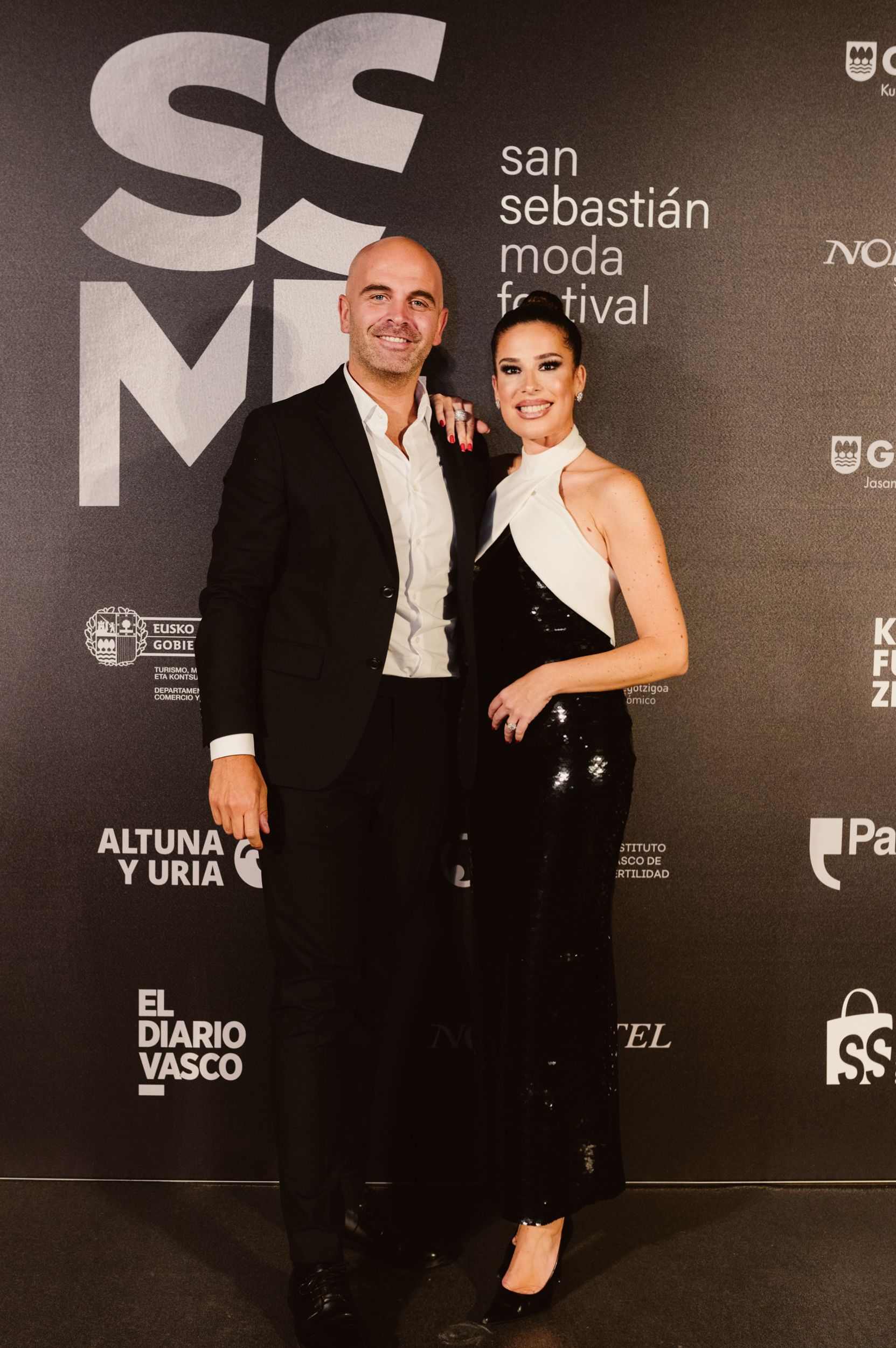 Photocall del desfile de Kutxa Fundazioa