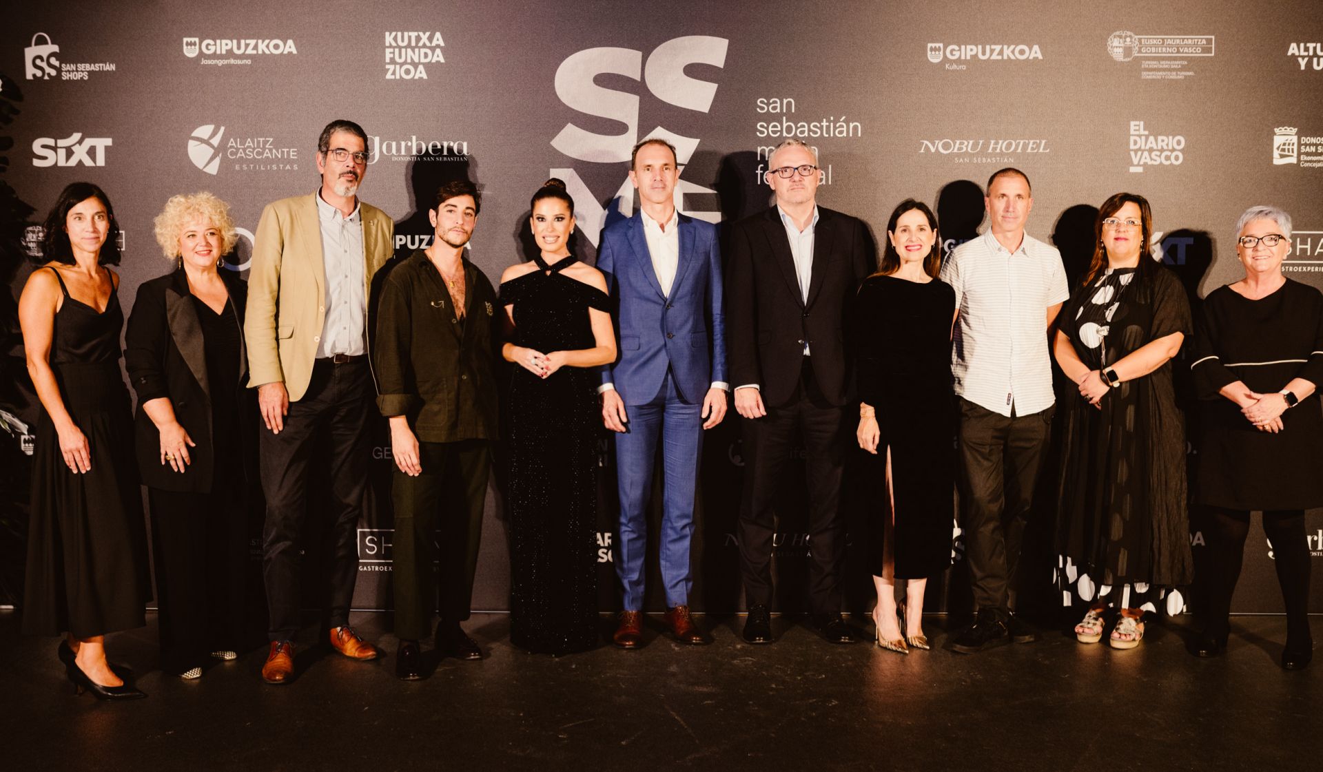 Photocall del desfile de Nicolás Montenegro