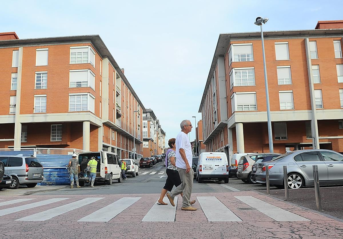 VPO del Gobierno Vasco en el barrio donostiarra de Intxaurrondo.