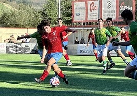 El Aloña buscará esta tarde en Azkoagain su segunda victoria.