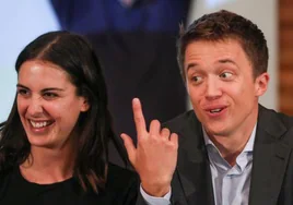 Rita Maestre e Íñigo Errejón, en una imagen de archivo en 2019.